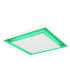 Murphy Square Integrated LED Semi Flush Ceiling Light White LED Dimmable 2700-6500K Remote Control-9