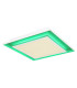 Murphy Square Integrated LED Semi Flush Ceiling Light White LED Dimmable 2700-6500K Remote Control-12