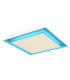 Murphy Square Integrated LED Semi Flush Ceiling Light White LED Dimmable 2700-6500K Remote Control-13