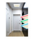 Murphy Square Integrated LED Semi Flush Ceiling Light White LED Dimmable 2700-6500K Remote Control-18