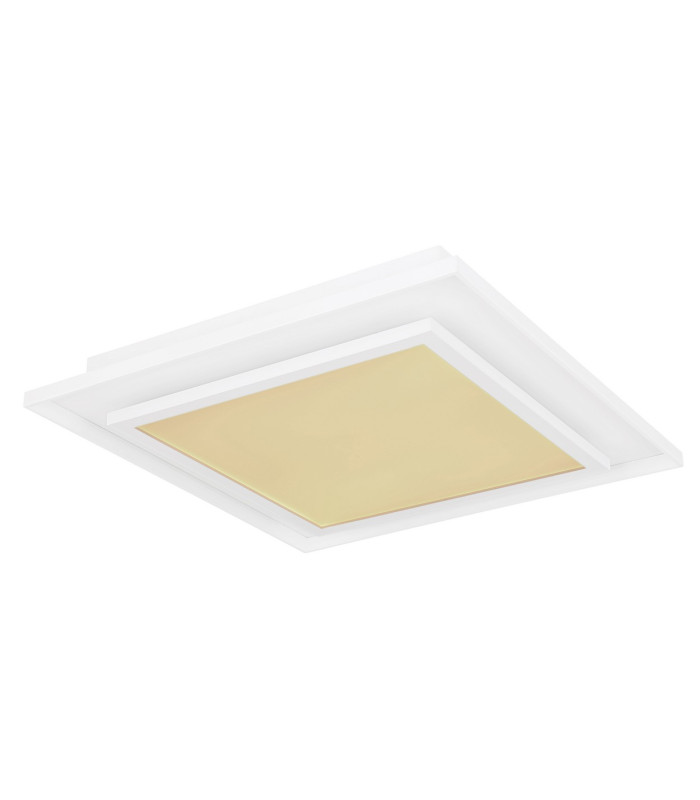 Murphy Square Integrated LED Semi Flush Ceiling Light White LED Dimmable 2700-6500K Remote Control-19