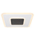 Gisell Square Integrated LED Semi Flush Ceiling Light White Matt 1x LED Dimmable 2700-6000K Remote Control-3