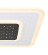 Gisell Square Integrated LED Semi Flush Ceiling Light White Matt 1x LED Dimmable 2700-6000K Remote Control-5