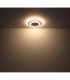 Gisell Square Integrated LED Semi Flush Ceiling Light White Matt 1x LED Dimmable 2700-6000K Remote Control-8