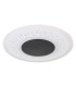 Gisell Round Integrated LED Semi Flush Ceiling Light White Matt LED Dimmable 2700-6000K Remote Control-2