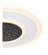 Gisell Round Integrated LED Semi Flush Ceiling Light White Matt LED Dimmable 2700-6000K Remote Control-4