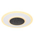 Gisell Round Integrated LED Semi Flush Ceiling Light White Matt LED Dimmable 2700-6000K Remote Control-5