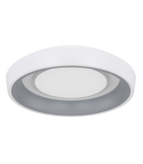 Tabano Integrated LED Semi Flush Ceiling Light White LED Dimmable 3000-6000K Remote Control-2