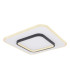 Lima Round Integrated LED Semi Flush Ceiling Light White LED Dimmable 3000-6000K Remote Control-1