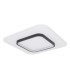 Lima Round Integrated LED Semi Flush Ceiling Light White LED Dimmable 3000-6000K Remote Control-2