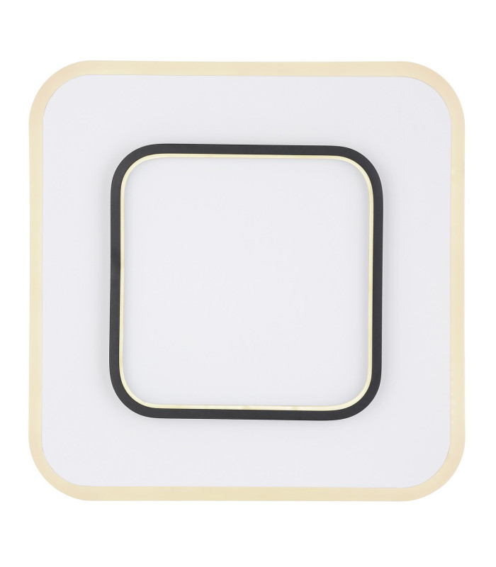 Lima Round Integrated LED Semi Flush Ceiling Light White LED Dimmable 3000-6000K Remote Control-4