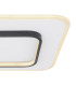 Lima Round Integrated LED Semi Flush Ceiling Light White LED Dimmable 3000-6000K Remote Control-5