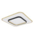 Lima Round Integrated LED Semi Flush Ceiling Light White LED Dimmable 3000-6000K Remote Control-8