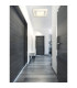 Marcia Square Decorative Flush Ceiling Light White LED 4000K-5