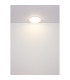 Marcia Round Decorative Flush Ceiling Light White LED 4000K-5