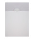 Marcia Round Decorative Flush Ceiling Light White LED 4000K-6