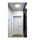 Marcia Round Decorative Flush Ceiling Light White LED 4000K-7