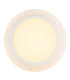 Abigail Decorative Flush Ceiling Light White Matt LED 3000K-3