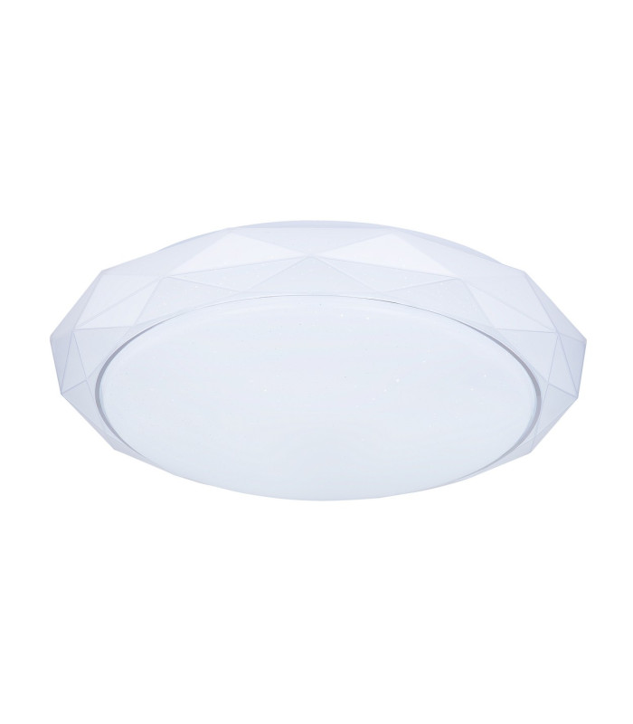 Andi Decorative Flush Ceiling Light White LED Dimmable 3000-6500K Remote Control-7