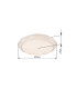 Andi Decorative Flush Ceiling Light White LED Dimmable 3000-6500K Remote Control-11