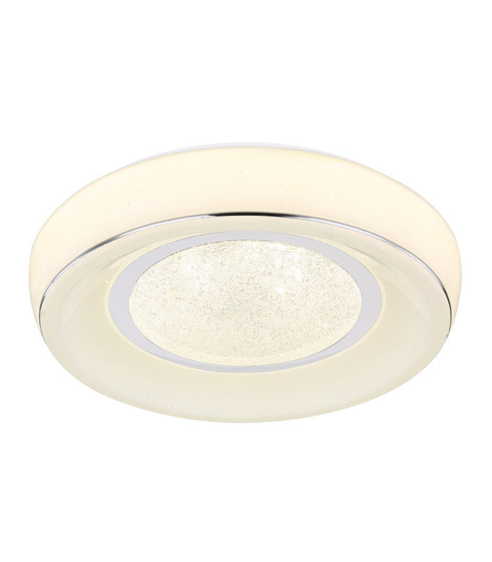 Mickey Decorative Flush Ceiling Light White LED Dimmable 2700-6500K Remote Control-1