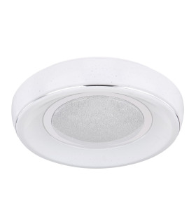 Mickey Decorative Flush Ceiling Light White LED Dimmable 2700-6500K Remote Control-2