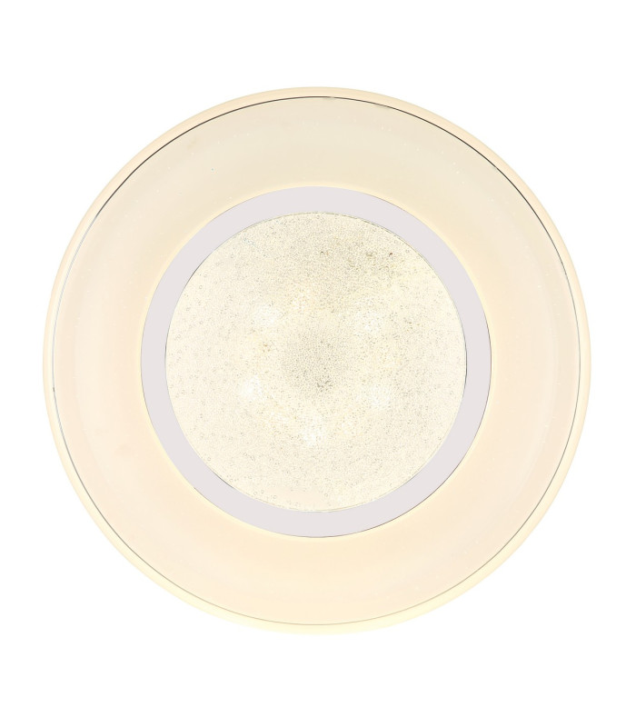 Mickey Decorative Flush Ceiling Light White LED Dimmable 2700-6500K Remote Control-3