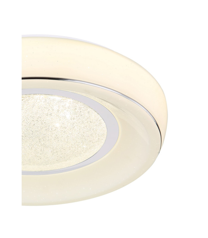Mickey Decorative Flush Ceiling Light White LED Dimmable 2700-6500K Remote Control-4