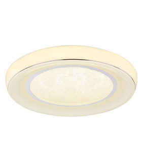 Mickey Decorative Flush Ceiling Light White LED Dimmable 2700-6500K Remote Control Timer-1