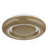 Rada Decorative Flush Ceiling Light White LED 3000K-2