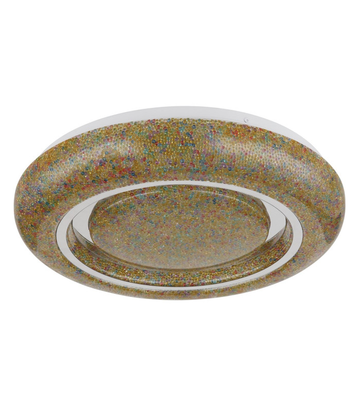 Rada Decorative Flush Ceiling Light White LED 3000K-2