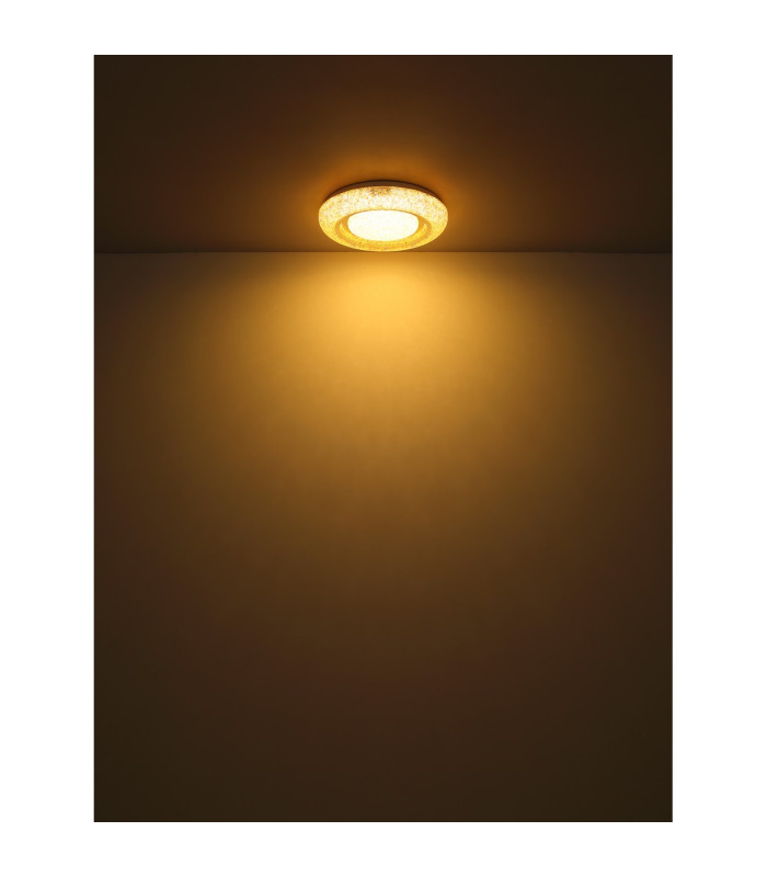 Rada Decorative Flush Ceiling Light White LED 3000K-4