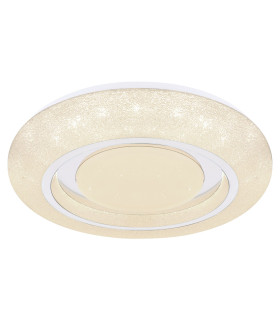 Rada Decorative Flush Ceiling Light White LED 2700-6500K-1