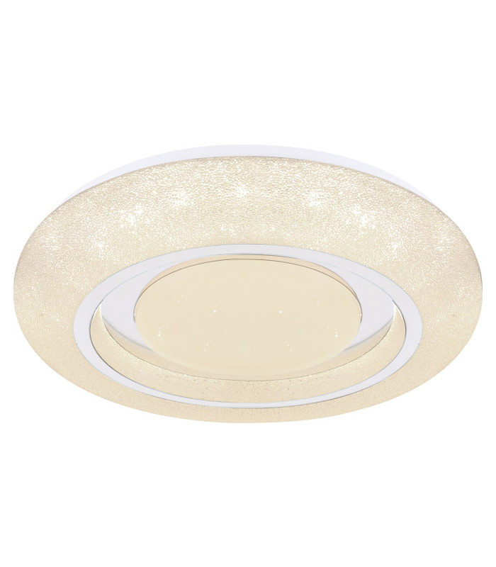 Rada Decorative Flush Ceiling Light White LED 2700-6500K-1