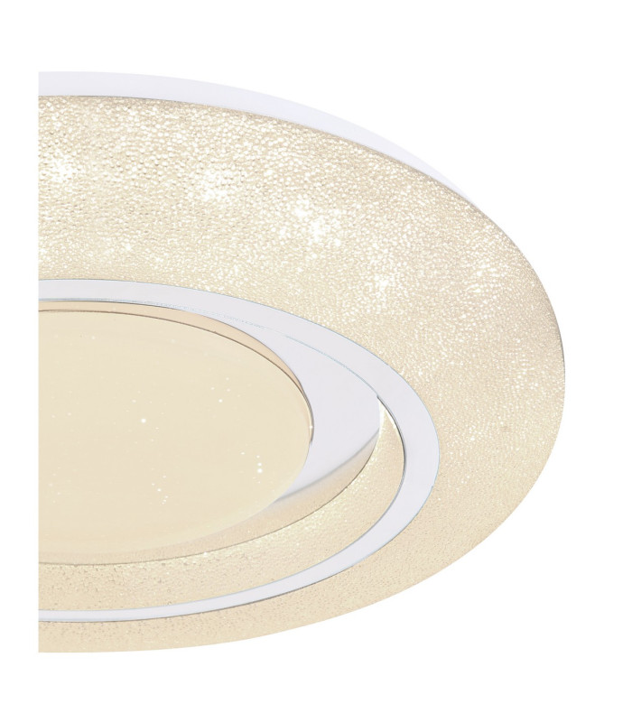 Rada Decorative Flush Ceiling Light White LED 2700-6500K-4