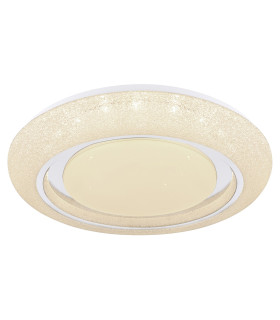 Rada Decorative Flush Ceiling Light White LED Dimmable 3000-6000K Remote Control Tuya Smart-1