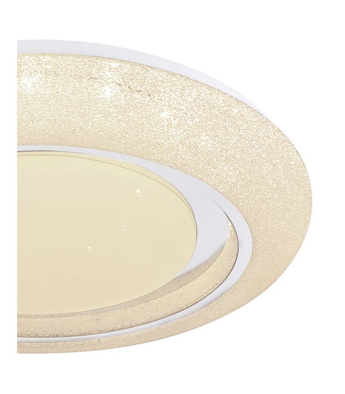 Rada Decorative Flush Ceiling Light White LED Dimmable 3000-6000K Remote Control Tuya Smart-4