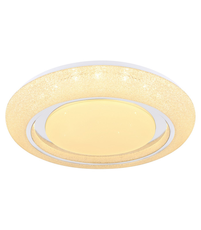Rada Decorative Flush Ceiling Light White LED Dimmable 3000-6000K Remote Control Tuya Smart-5