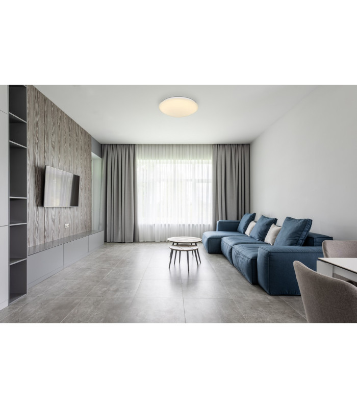 Atreju I Flush Ceiling Light White LED 4000K-5