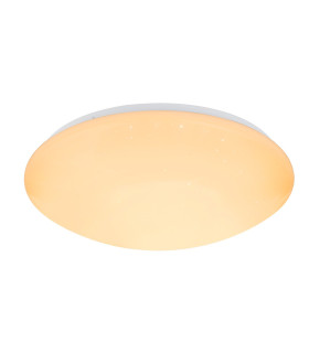 Atreju I Flush Ceiling Light White 1x RGB LED Dimmable 2700-6500K Remote Control Timer-1