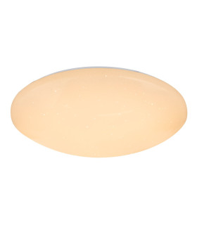 Atreju I Flush Ceiling Light White 1x RGB LED Dimmable 3000-6500K Remote Control-1