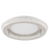 Sharper 50cm Integrated LED Semi Flush Ceiling Light White Matt LED 2700-6000K-2