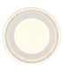 Sharper 50cm Integrated LED Semi Flush Ceiling Light White Matt LED 2700-6000K-3