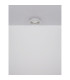 Sharper 50cm Integrated LED Semi Flush Ceiling Light White Matt LED 2700-6000K-8