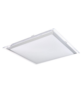 Rena Integrated LED Semi Flush Ceiling Light White LED Dimmable 3000-6000K Remote Control-2