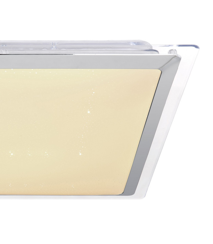 Rena Integrated LED Semi Flush Ceiling Light White LED Dimmable 3000-6000K Remote Control-5