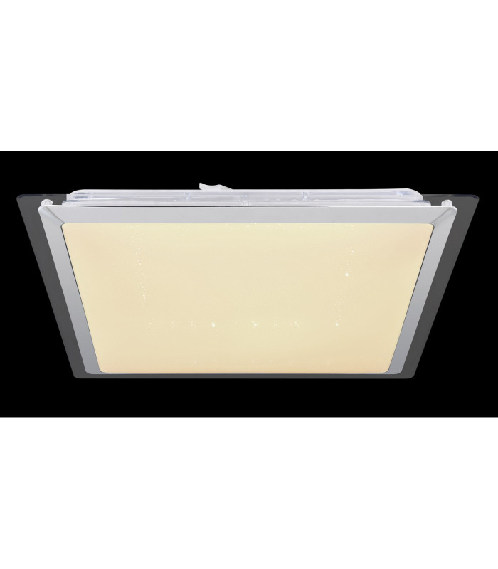 Rena Integrated LED Semi Flush Ceiling Light White LED Dimmable 3000-6000K Remote Control-7
