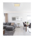 Rena Integrated LED Semi Flush Ceiling Light White LED Dimmable 3000-6000K Remote Control-11