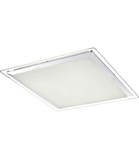 Rena Integrated LED Semi Flush Ceiling Light White LED Dimmable 3000-6000K-2