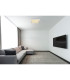 Rena Integrated LED Semi Flush Ceiling Light White LED Dimmable 3000-6000K-10